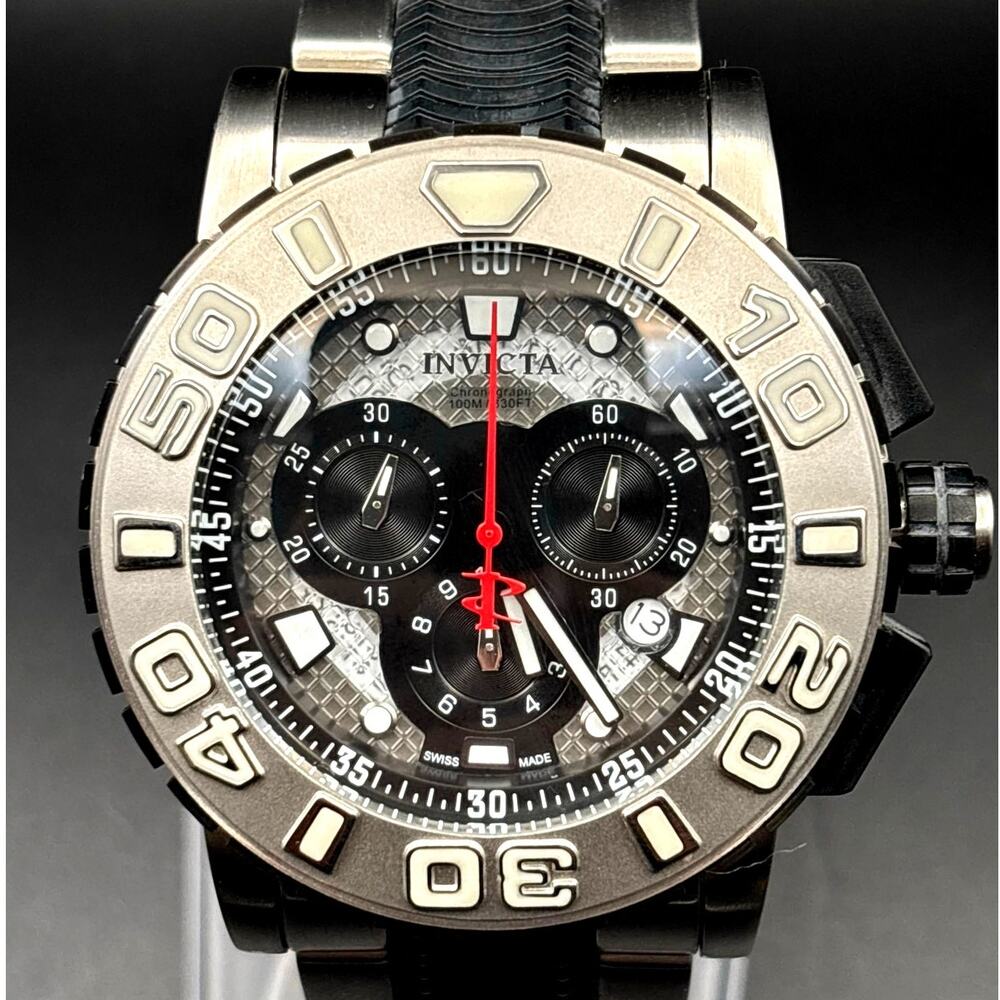 Invicta Reserve Ocean Hawk 6310 Swiss Stainless Steel Chronograph Watch NIBWT